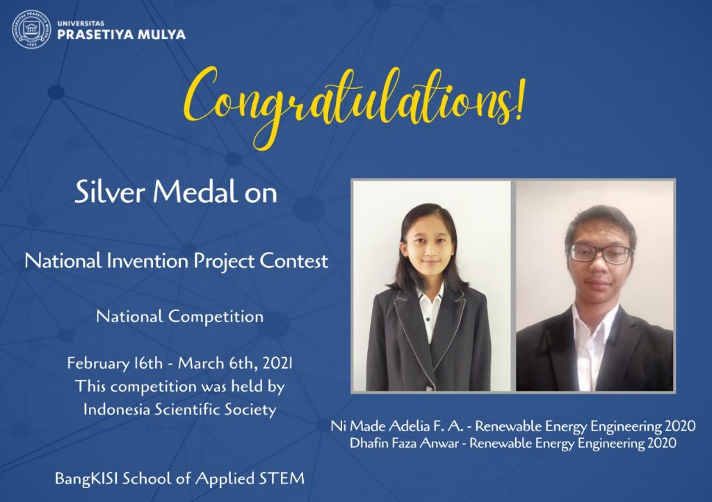 UPM Raih Juara Nasional, Energi terbarukan
